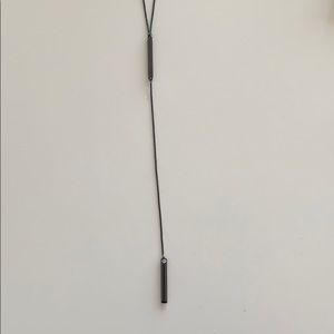 Kendra Scott Shelton Necklace in Gunmetal